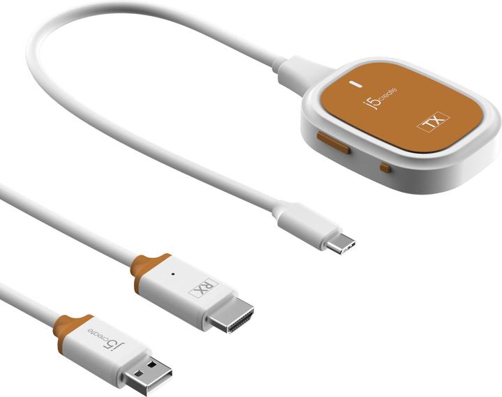 Actual product image j5Create Screencast Fhd USB-C Wireless (15 m, HDMI 1.3c)