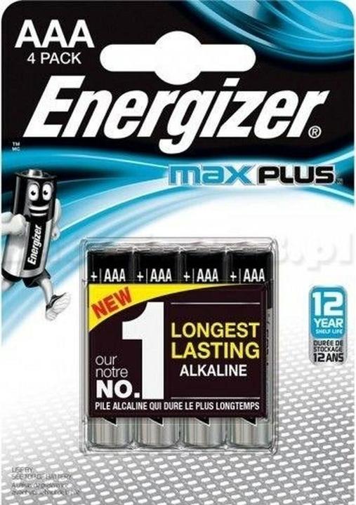 Produktbild Energizer Max Plus (4 Stk., AAA, 1300 mAh)