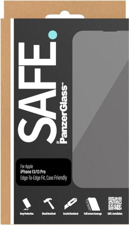 Produktbild Safe. Safe Case Friendly for iPhone 13/13 Pro Black (1 Stück, Apple iPhone 13 Pro, Apple iPhone 13)