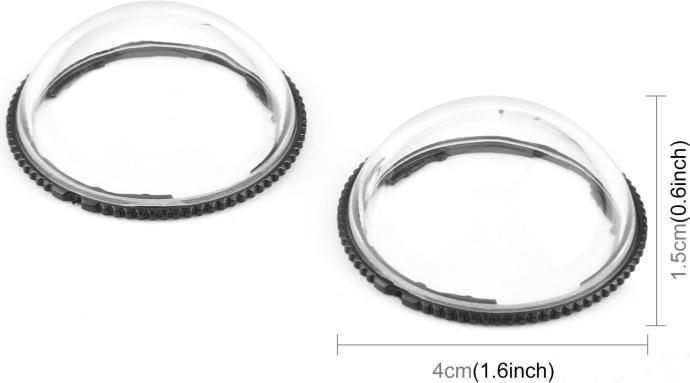 Immagine prodotto Puluz For Insta360 X4 Rotation PC Lens Guard Protective Cover (Transparent) (X4)