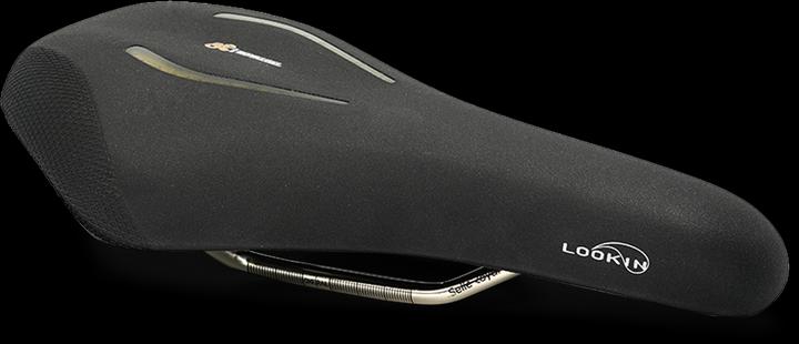 Produktbild Selle Royal Lookin Evo Athletic Sattel, unisex, Royalgel, Biotex cover, Stracciatella