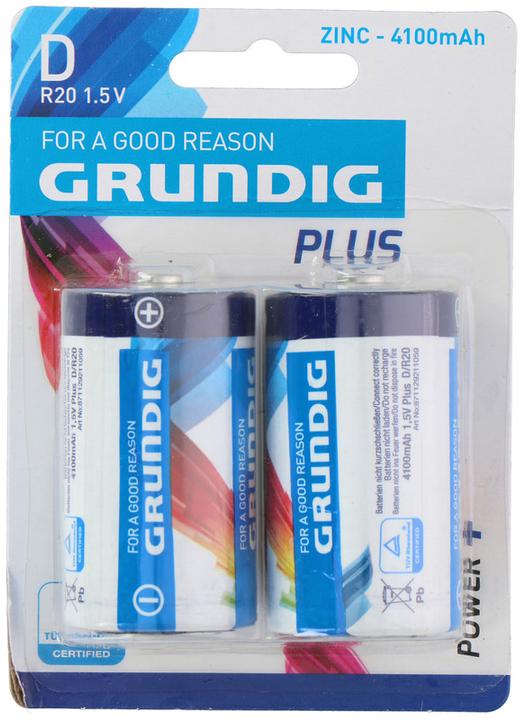 Immagine prodotto Grundig R20 (2 pz., D, 4100 mAh)