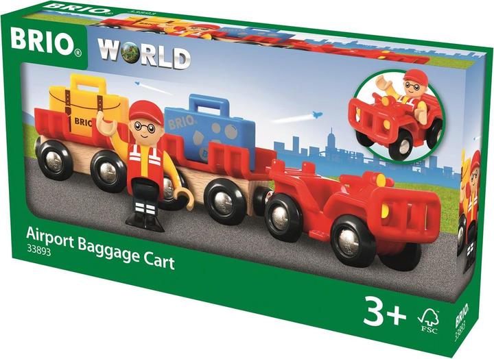 Produktbild Brio Flughafen Gepäckwagen