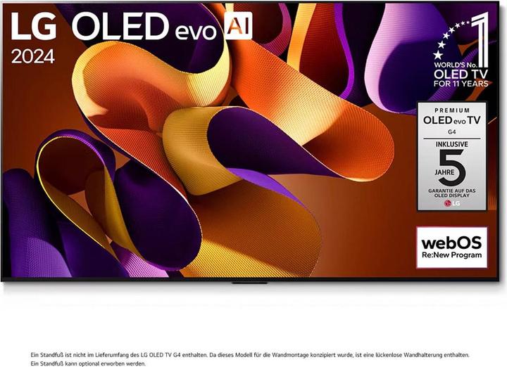 Image du produit LG OLED77G48LW (77", G4, OLED, 4K, 2024)