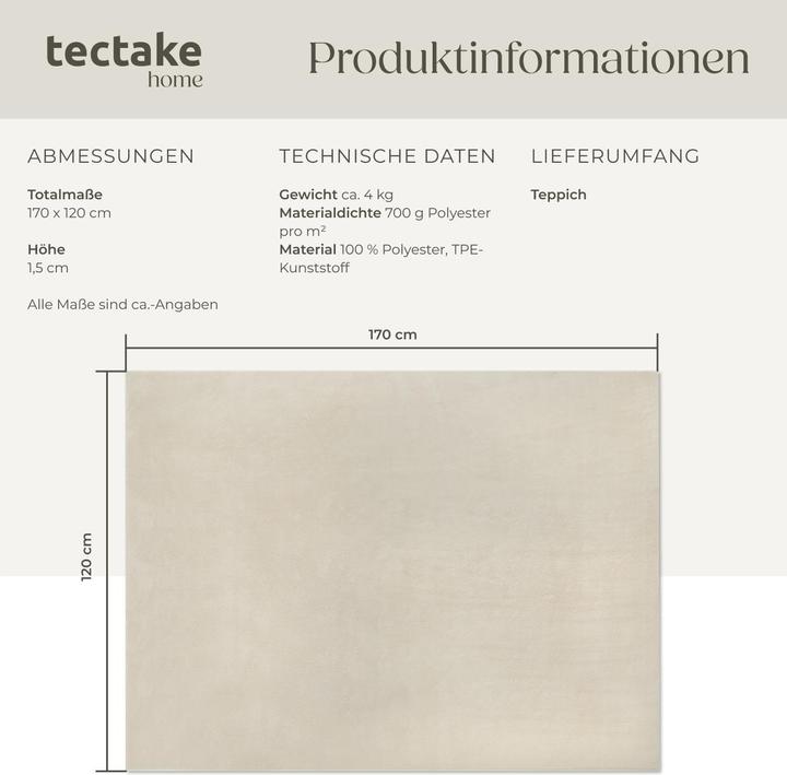 Immagine prodotto tectake Zona morbida (120 x 170 cm)