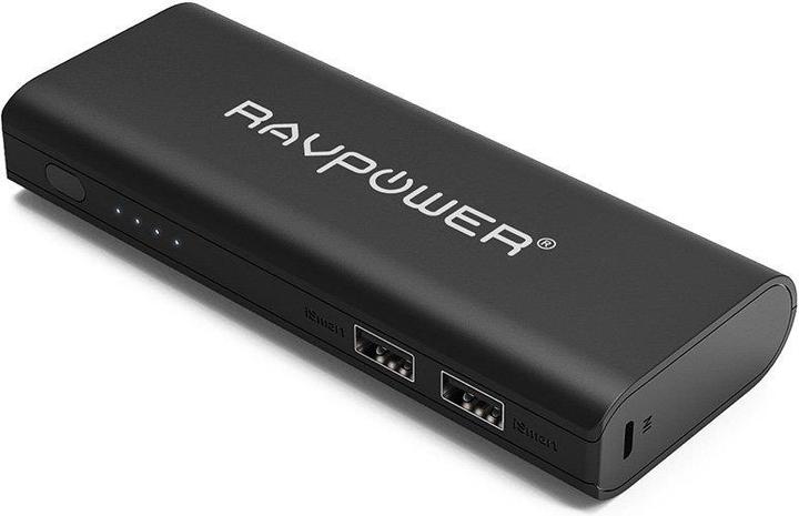 Actual product image RAVPower RP-PB07 Element Series Portable External Battery Pack (10400 mAh, 38.48 Wh)