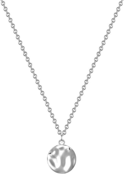 Immagine prodotto Glanzstücke München Catena da donna a cerchio in argento 40,0 cm di base + 5,5 cm di estensione - 31318 (Argento, 40 - 45 cm)