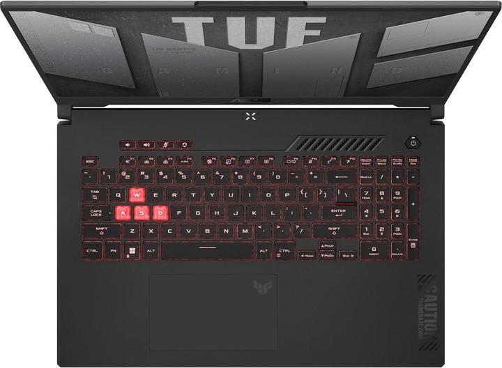 Actual product image ASUS TUF Gaming A17 RTX 4060 (17.30", AMD Ryzen 5 7535HS, 16 GB, 1000 GB, DE)