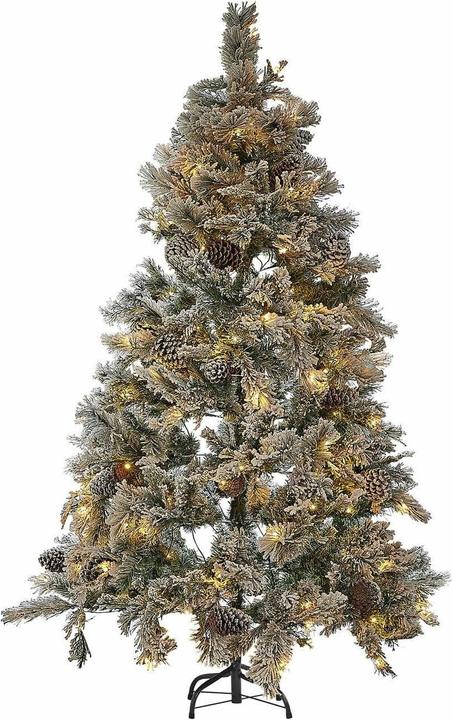 Loberon Weihnachtsbaum Karélisse grün/weiss (180 cm)