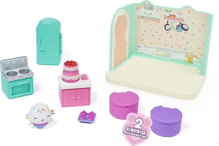 Actual product image Spin Master Gabby's Dollhouse Deluxe Room Cakey's Kitchen