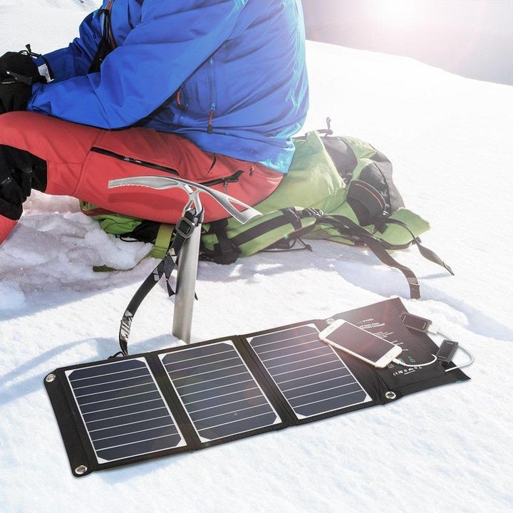 Produktbild RAVPower RP-PC008 Dual-Port Solar Charger (16 W)