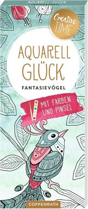 Immagine prodotto Libro Acquerello Felicità Fantasia Uccelli