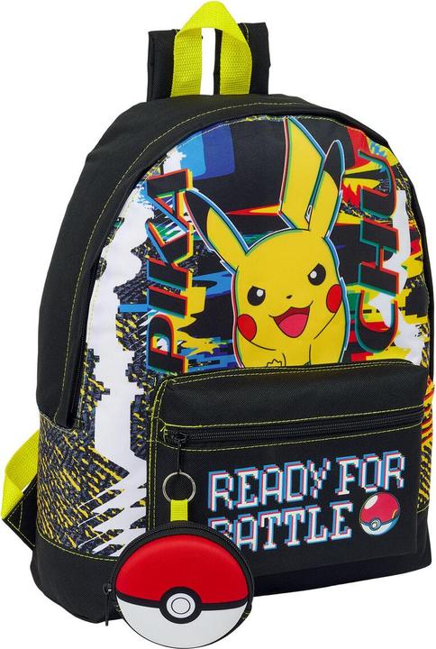 Pokémon Schulrucksack Bunt 32 x 40 x 12 cm
