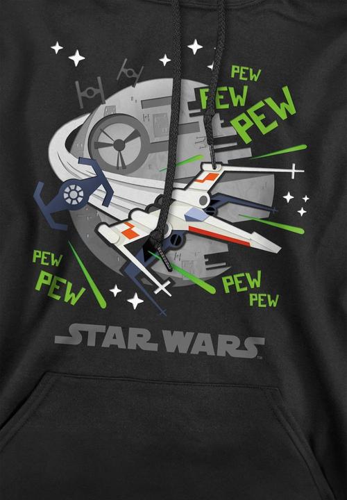 Produktbild Star Wars Pew Pew Kapuzenpullover (M)