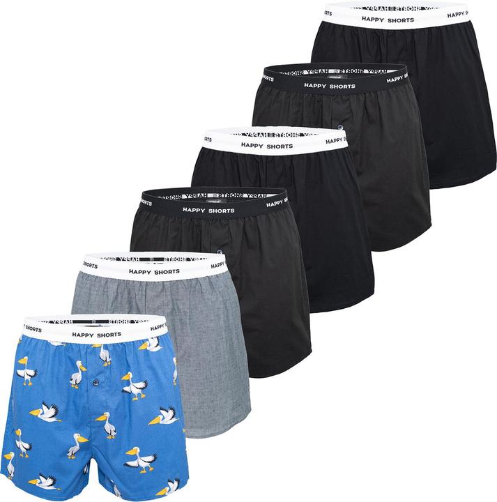 Produktbild Happy shorts Boxer Mix (XL, 6er Pack)