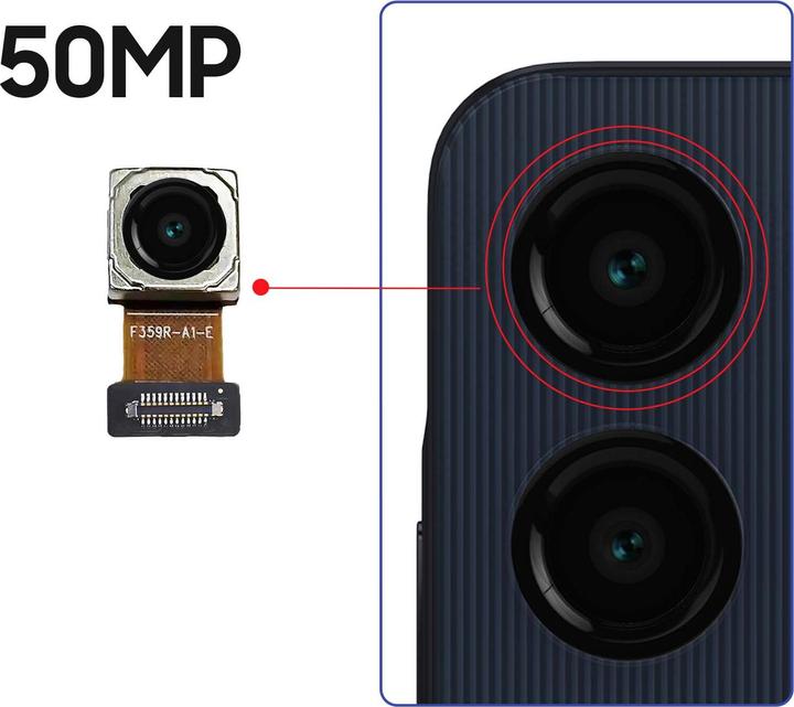 Actual product image Samsung Hauptkamera für Galaxy A06 50MP