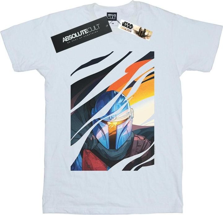 Star Wars The Mandalorian Glare TShirt (XXL)