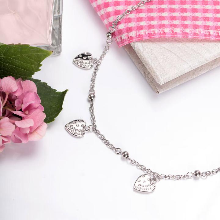 Immagine prodotto Morellato Collo Passioni + Cristallo Bianco (Acciaio inossidabile, 38 - 45 cm)