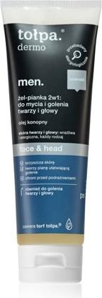 Actual product image Tolpa Dermo Men Face & Head (100 ml, Shaving gel)
