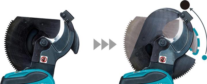 Actual product image Makita Cordless cable cutter 18 V (116 mm)