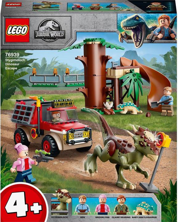 Actual product image LEGO Jurassic 76939 Stygimoloch Dinosaur Escape (76939, LEGO Jurassic World)