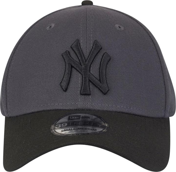 Actual product image New Era 39Thirty Stretch Cap - New York Yankees graphite L/X (L)