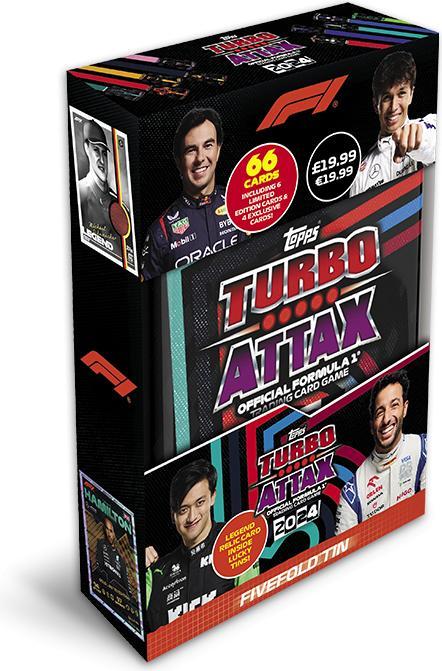 Produktbild Topps Turbo Attax 2024 Fivevold Tin F1 (Schuhm.) (Deutsch)