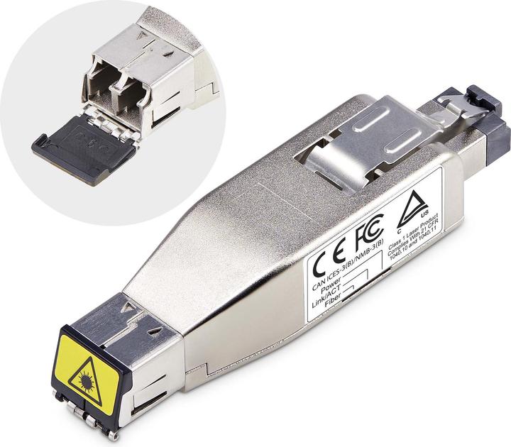 Produktbild StarTech Adap Fiber to RJ45 Media Converter