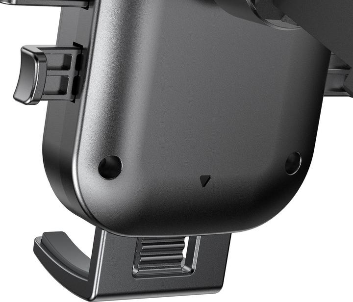 Actual product image Joyroom JR-OK6 car phone holder on the dashboard - black