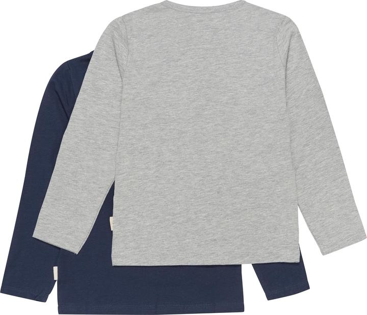 Immagine prodotto Minymo Maglietta Basic 34 L/S da bambino (confezione da 2) (140)