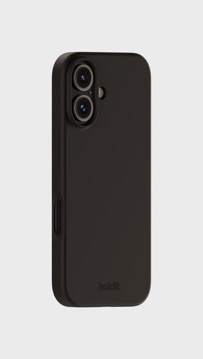 Actual product image Holdit Silicone Case iPhone 16 Black (Apple iPhone 16)