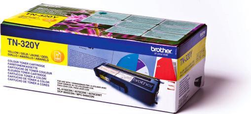 Actual product image Brother Tn-320y (Y)