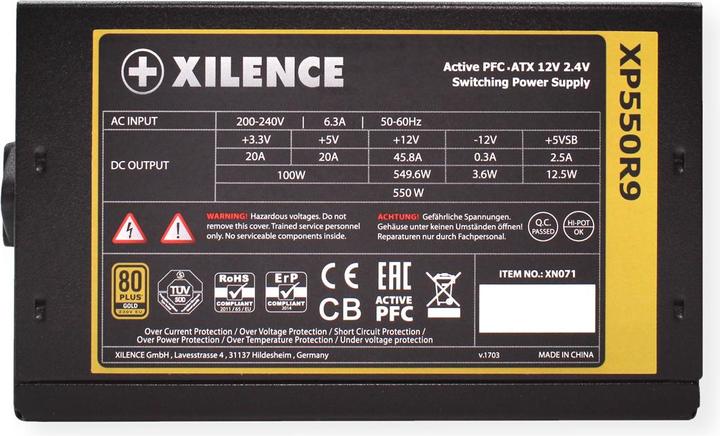 Produktbild Xilence Performance X (550 W)