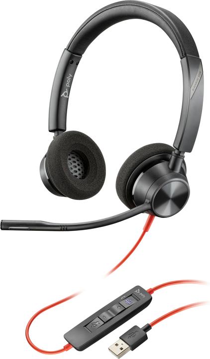 Produktbild Poly Blackwire 3320 MS (USB-A) (Kabelgebunden, USB-A)