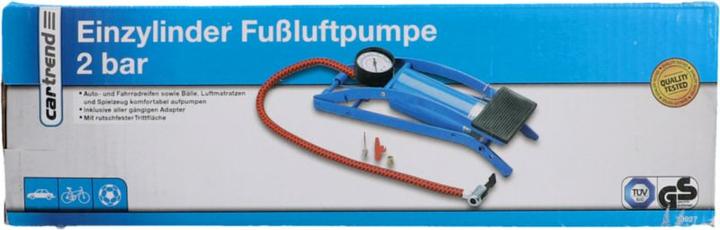 Actual product image Cartrend Foot pump