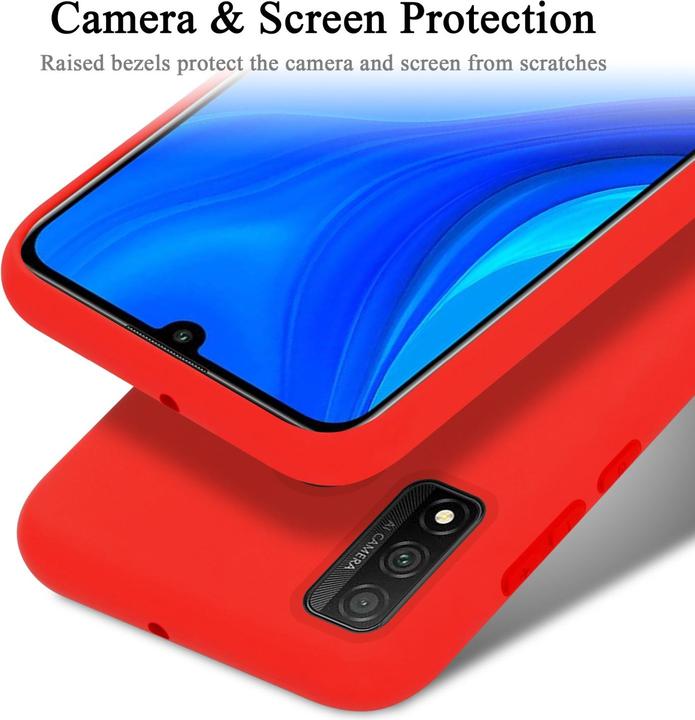 Produktbild Cadorabo TPU Liquid Silicone Case Hülle für Huawei P SMART 2020 (Huawei P Smart (2020))