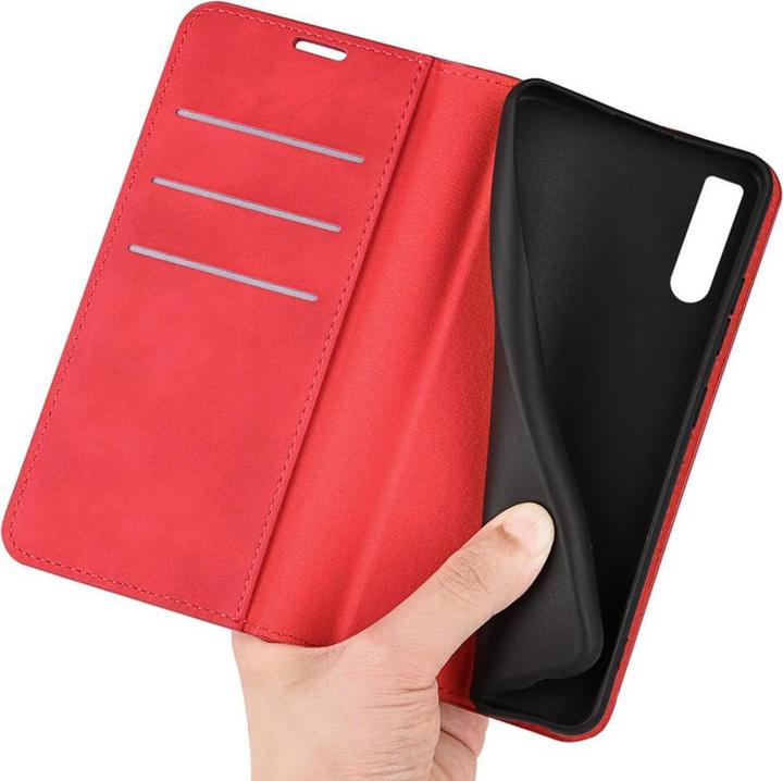 Produktbild Cover-Discount Sony Xperia 10 IV - Stand Flip Case Hülle rot (Sony Xperia 10 IV)
