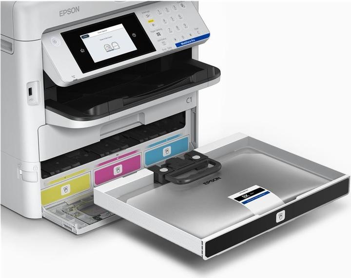 Actual product image Epson WorkForce Pro EM-C800RDWF BAM DIN A4, 4in1, PCL, PS3, ADF, WiFi (Colour)
