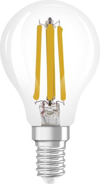Actual product image Osram LEDSCLP40 ACT/REL 827/840FILE14 4X1OSRAM (E14, 4 W, 470 lm, 4 x, E)