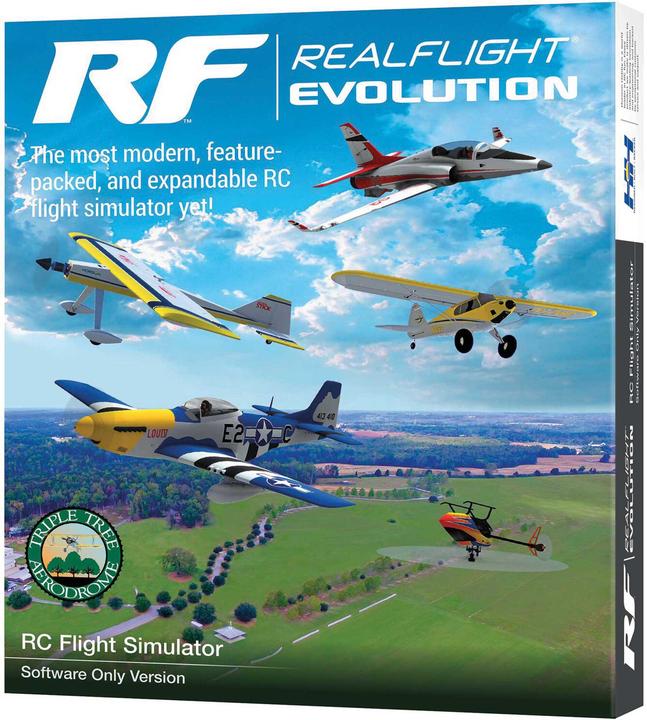Real Flight RealFlight Evolution RC Flight Simulator Software Only (Windows)