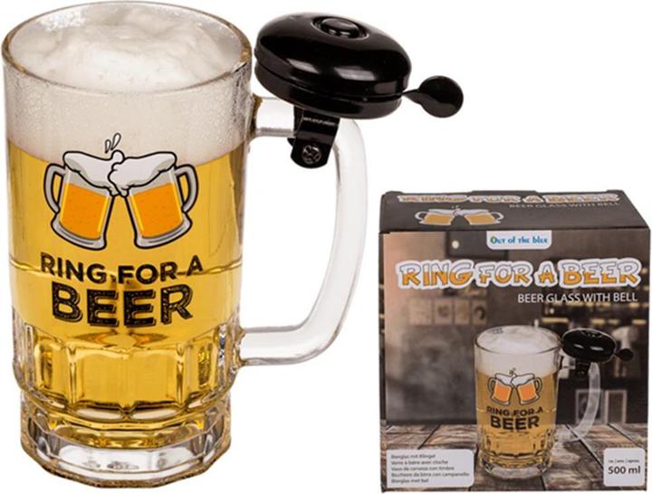 Sombo Bierglas mit Klingel (0.50 l, 1 x)