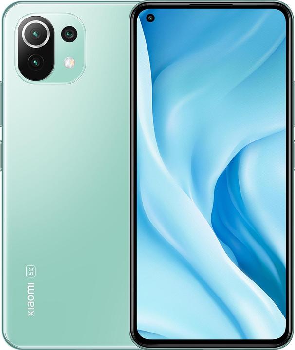 Xiaomi Mi 11 Lite (128 GB, Verde menta, 6.55", Doppia SIM, 64 Mpx, 5G)