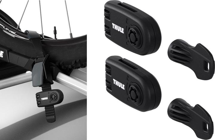 Actual product image Thule Wheel Straps Locks (Black)