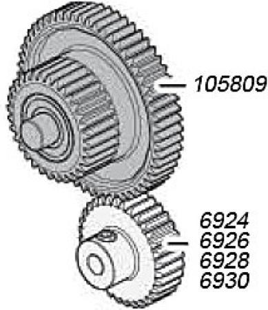 Actual product image HPI Savage XS IDLER GEAR 32T-60T