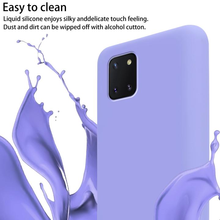 Produktbild Cadorabo TPU Cover Handy Kette Liquid (Samsung Galaxy A81)