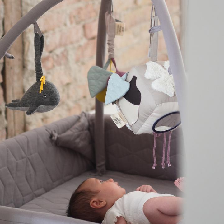 Immagine prodotto Filibabba Aktivitätsnest - Weiches Quilt Dark Grey