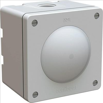 Image du produit Feller Druckschalter Schema 3 AP beleuchtet IP55 lichtgra