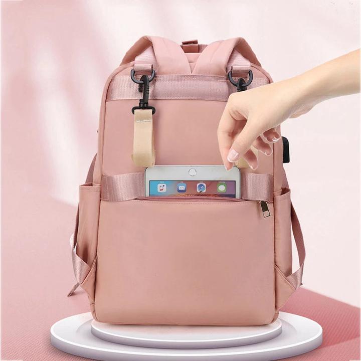 Actual product image Only-Bags.Store Large Capacity Multifunctional Mummy Bag Waterproof Maternity Nappy Bag Maternity