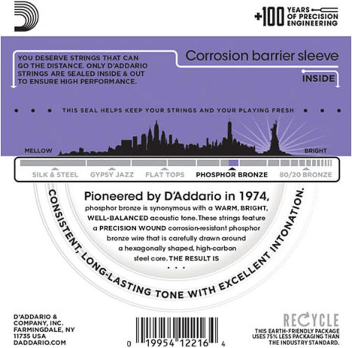 Image du produit D'Addario Ej26 (6 x, Guitare, 0.05")