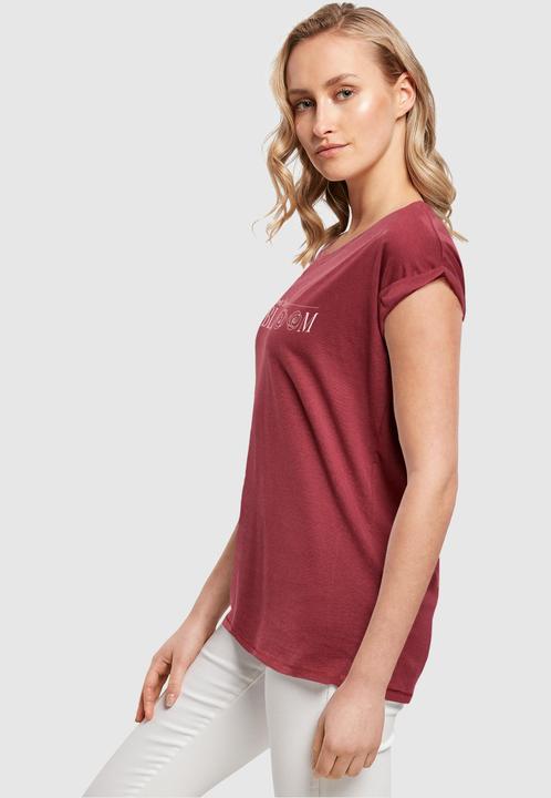 Actual product image Merchcode Ladies Time to bloom - Extended Shoulder Tee - 118693 (M)